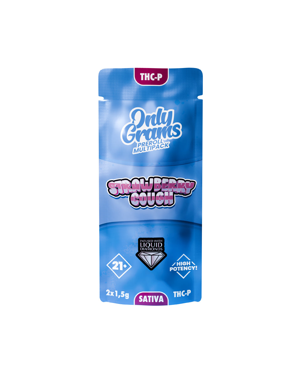 THC-P Preroll Double - Strawberry Cough - 3,0g