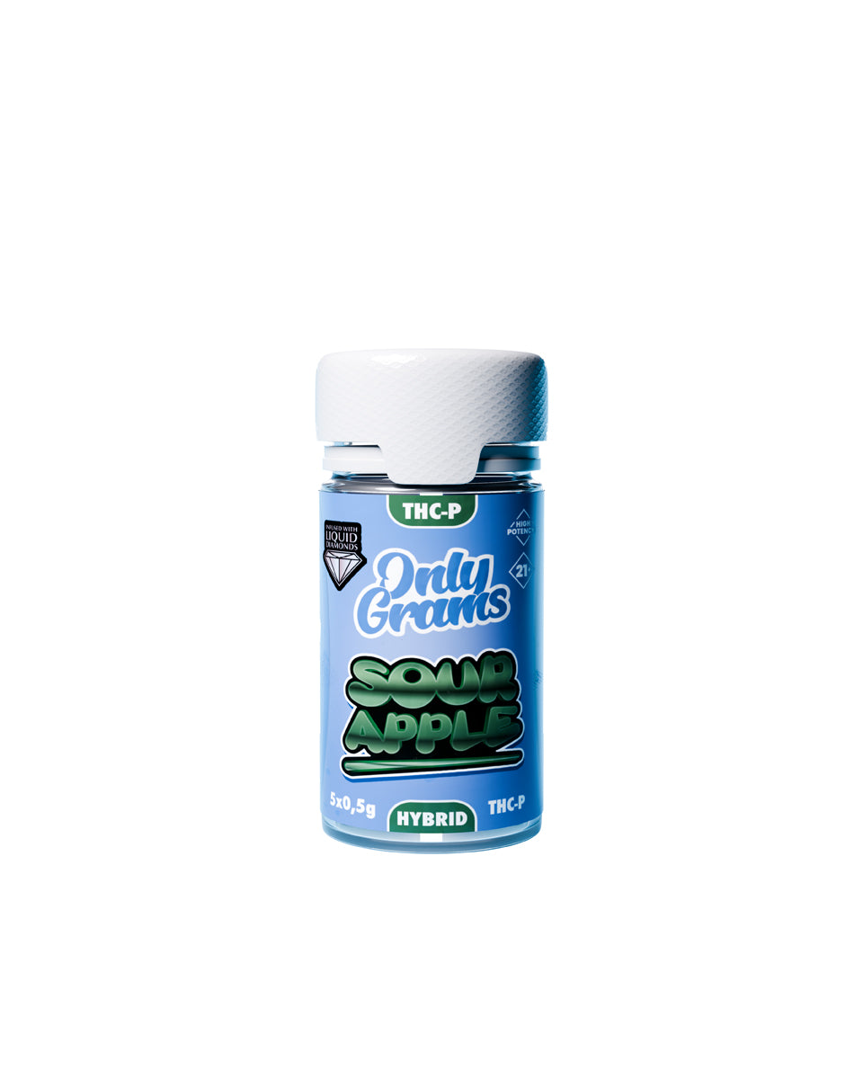 THC-P Preroll Multipack - Sour Apple - 2,5g