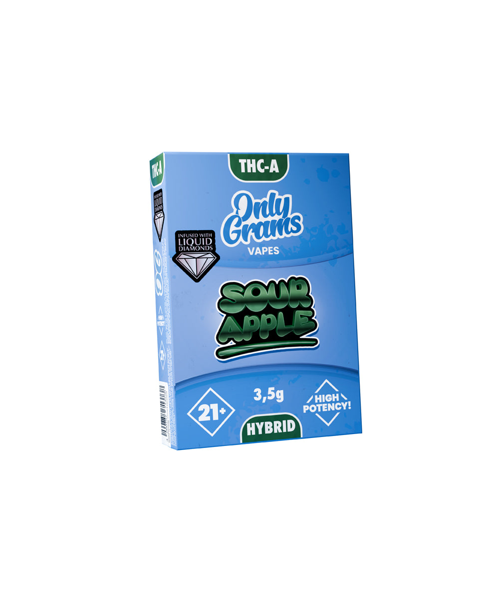 THC-A Vape - Sour Apple - 3,5g